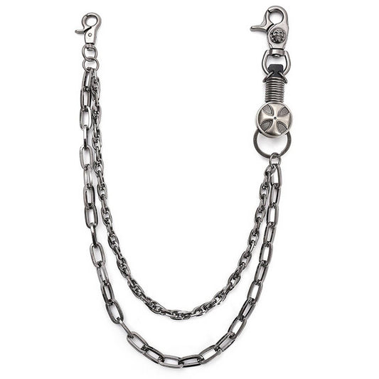 HIP-HOP STREET DANCE MULTI-LAYER JEANS CHAIN