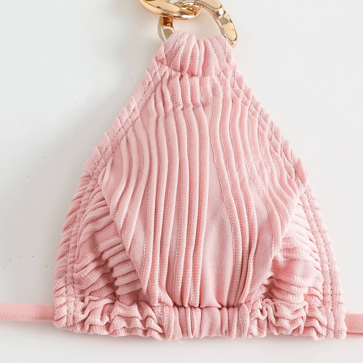 WOMEN SWIMSUIT METAL CHAIN BIKINI