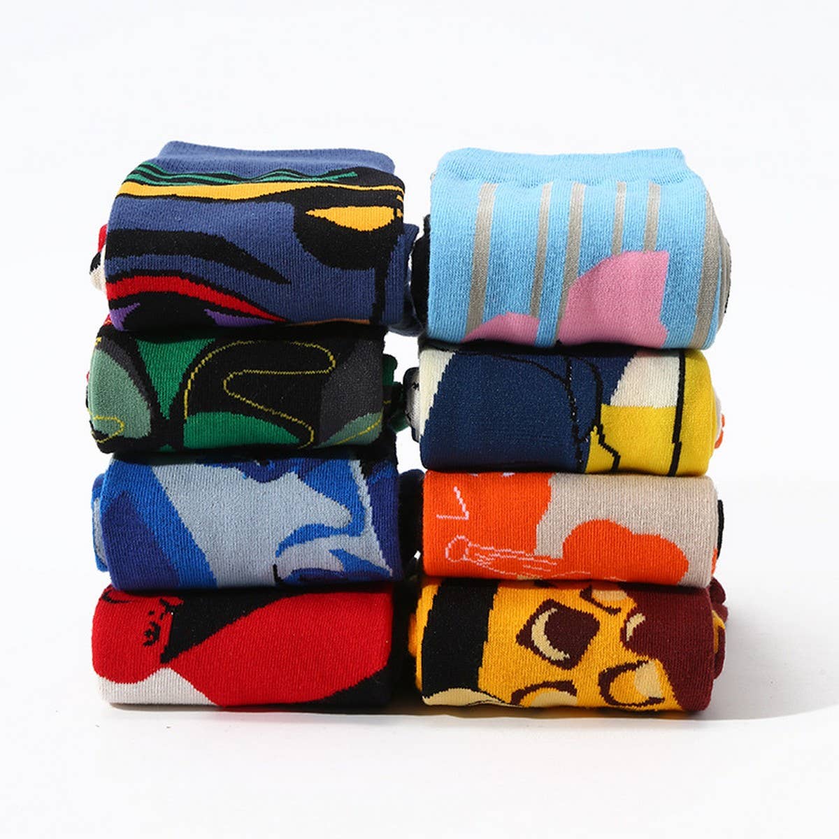 AUTUMN AND WINTER SERIES CASUAL MIDDLE TUBE SOCKS_CWMS1022