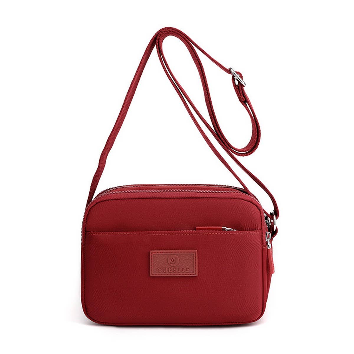 MULTI-POCKET CASUAL CANVAS SHOULDER CROSSBODY BAG_CWAB3518