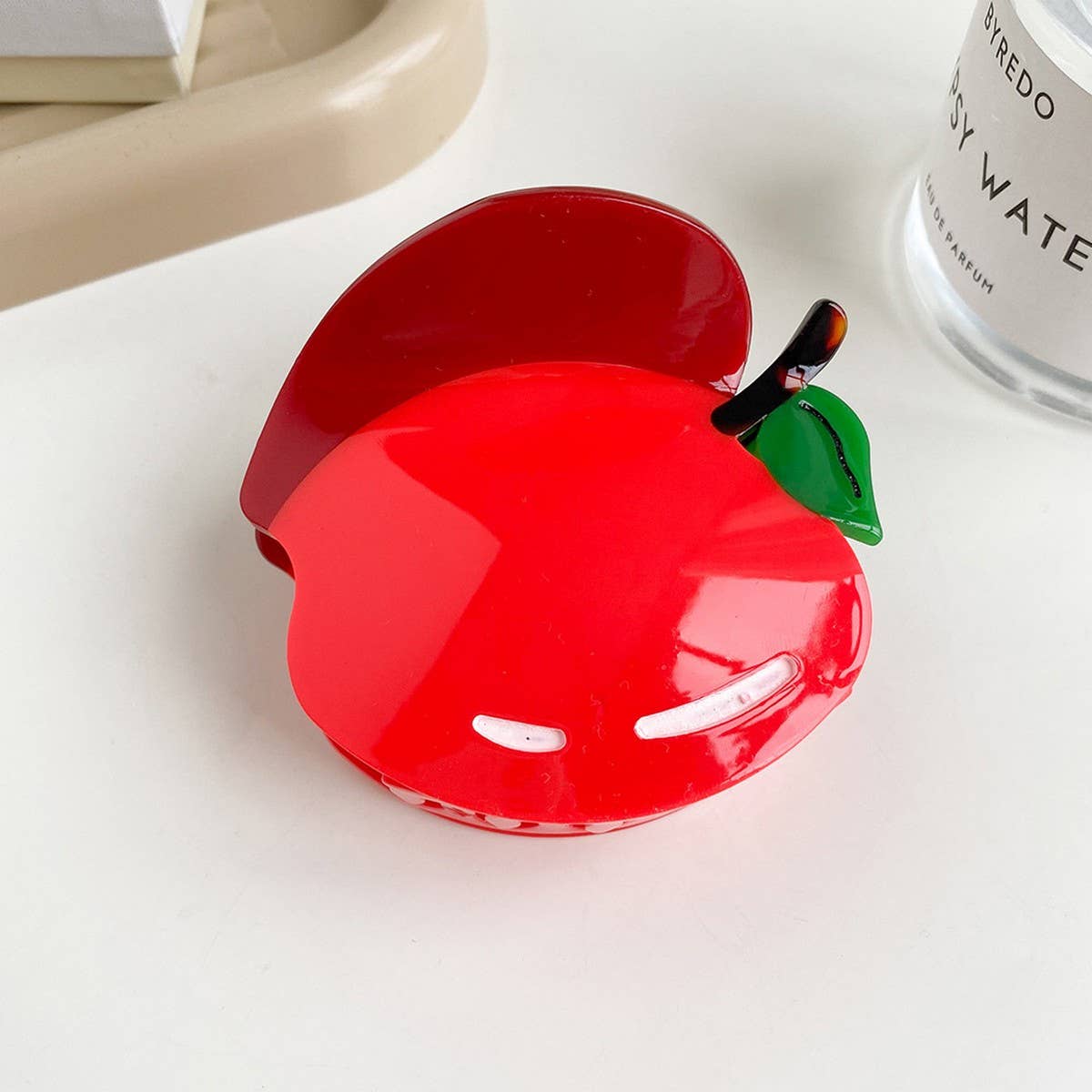 Peach & Apple Hair Claw ??Cute Summer Accessory_CWAHA5889