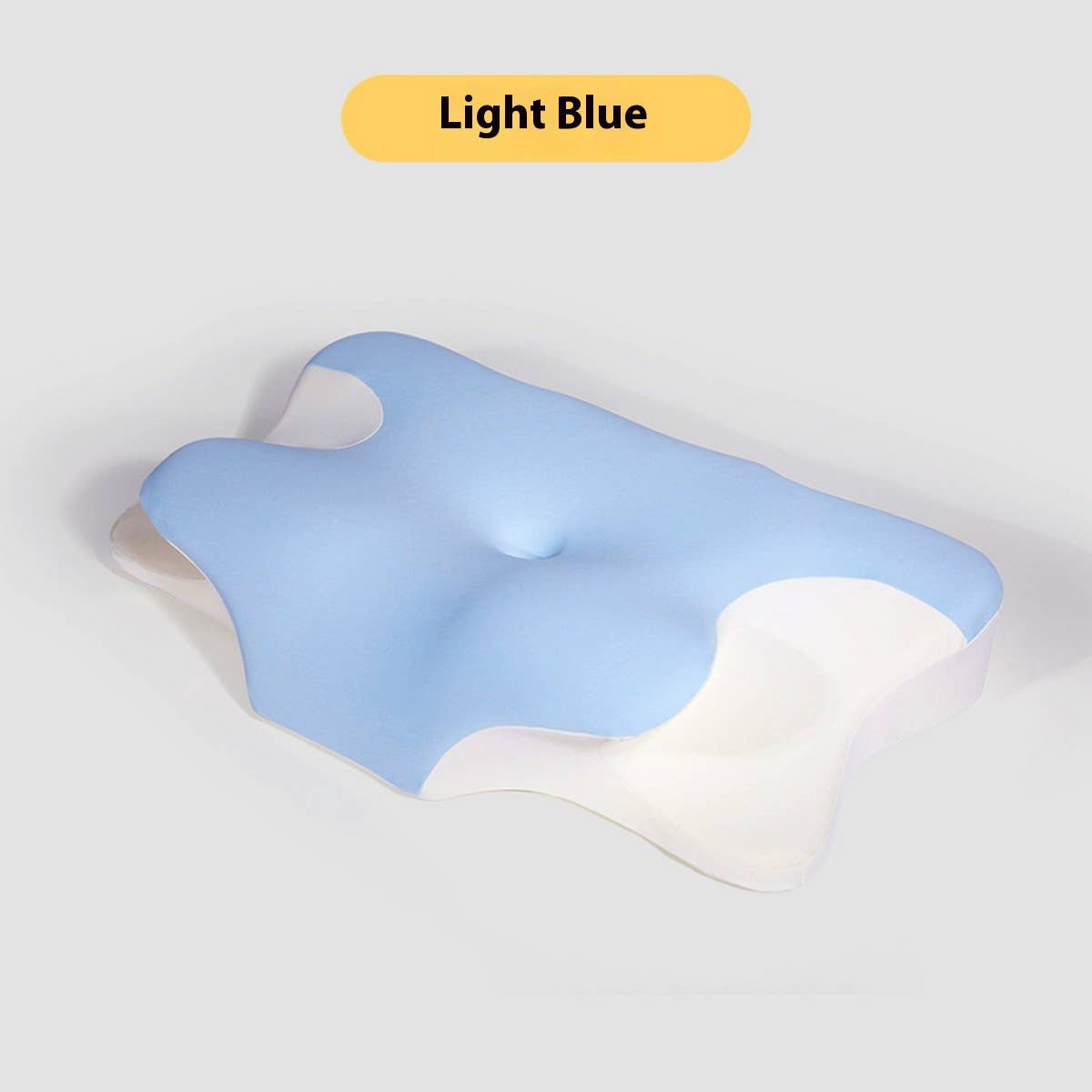 A-Class Memory Foam Neck Pillow with Pillowcase_CWMM8092