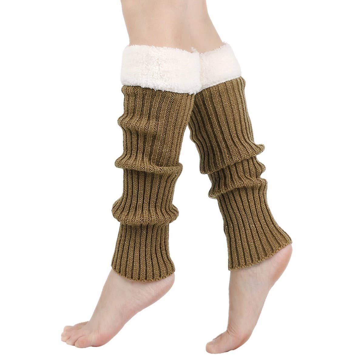 CWMM10089_COZY LEG WARMERS &AMP FOOT FOR CHRISTMAS