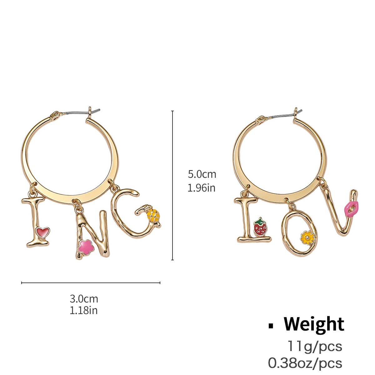 NEW FASHION SWEET GIRL STYLE PENDANT EARRINGS