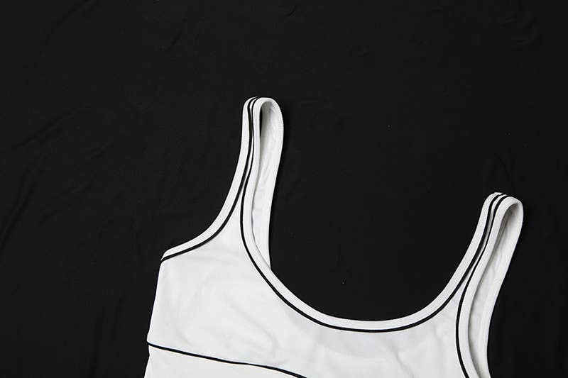 Sexy Crop Tank and Bodycon Skirt Sports Set