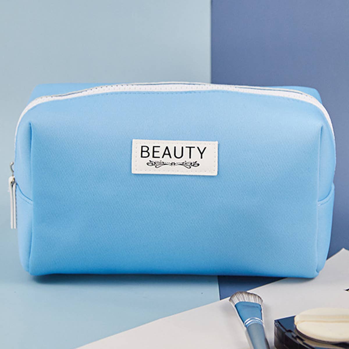 LARGE CAPACITY STORAGE BAG ZIPPER MAKEUP BAG_CWAB1443