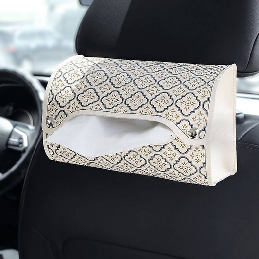 HIGH-VALUE CAR SEATBACK HANGING TISSUE BOX