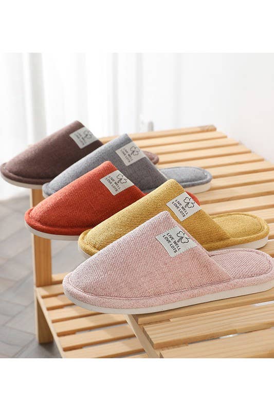 CLOSE TOE COMFY DAILY HOME INDOOR SLIPPERS