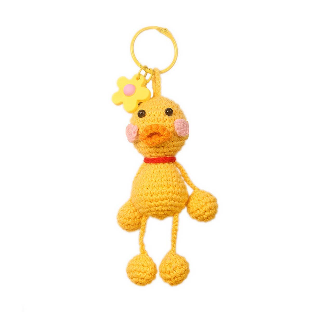 HAND KNITTED FUNNY CARTOON DOLL PENDANT
