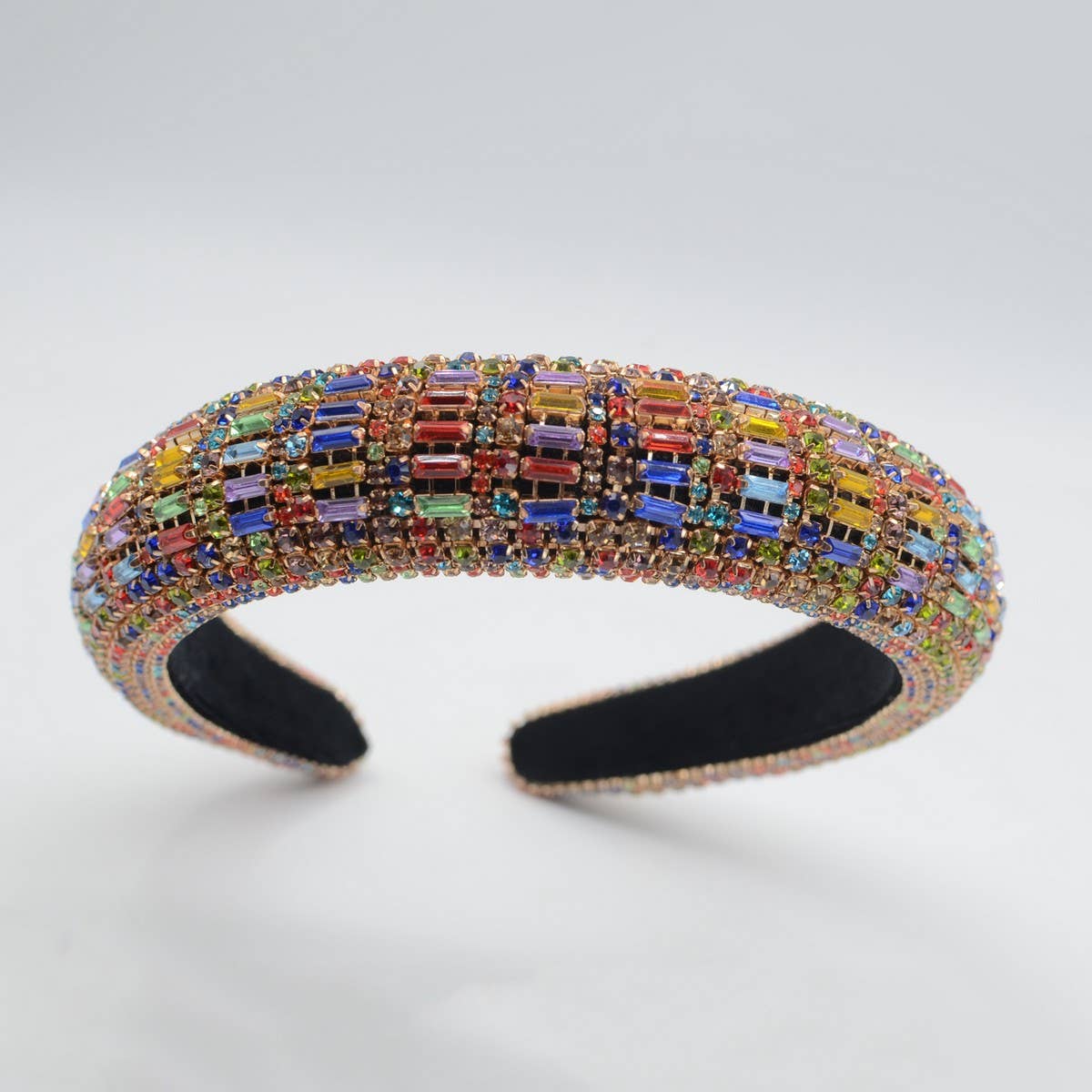 BAROQUE RHINESTONE DECOR HAIR HOOP_CWAHA0356