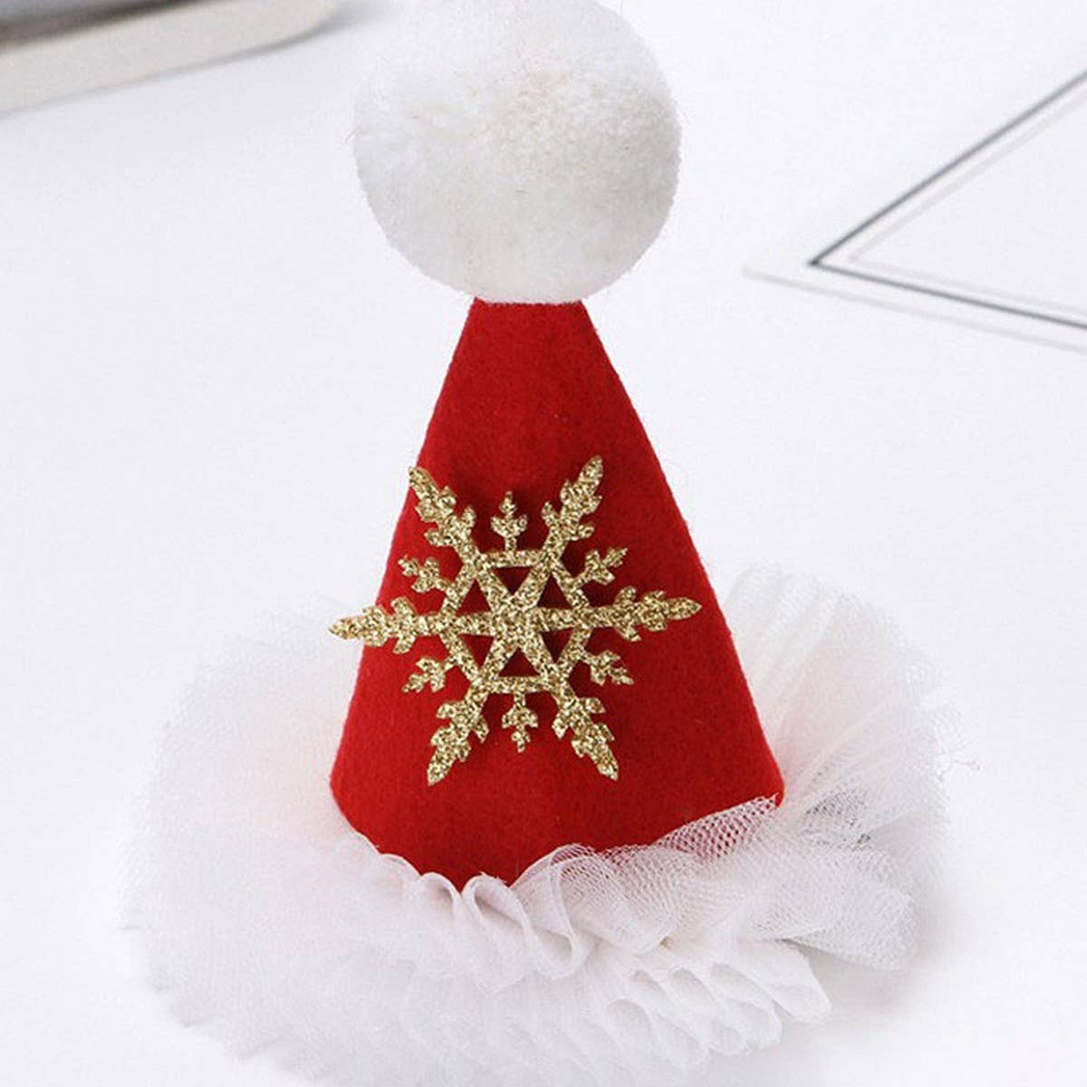 CHILDREN'S CHRISTMAS CUTE HAT HAIRPIN HEADDRESS