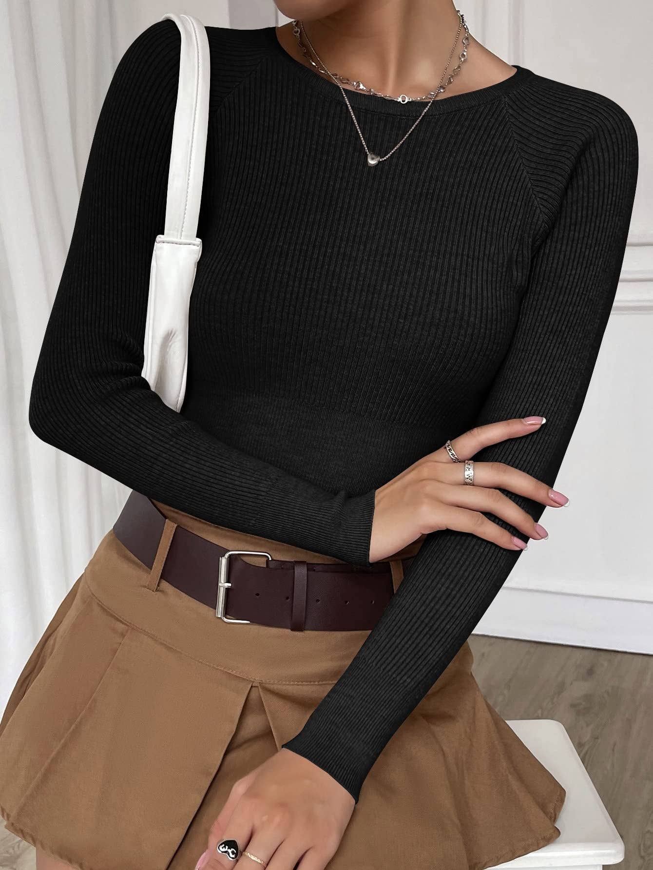 LONG SLEEVE BREATHABLE BACK WEAR NUDE YOGA WEAR