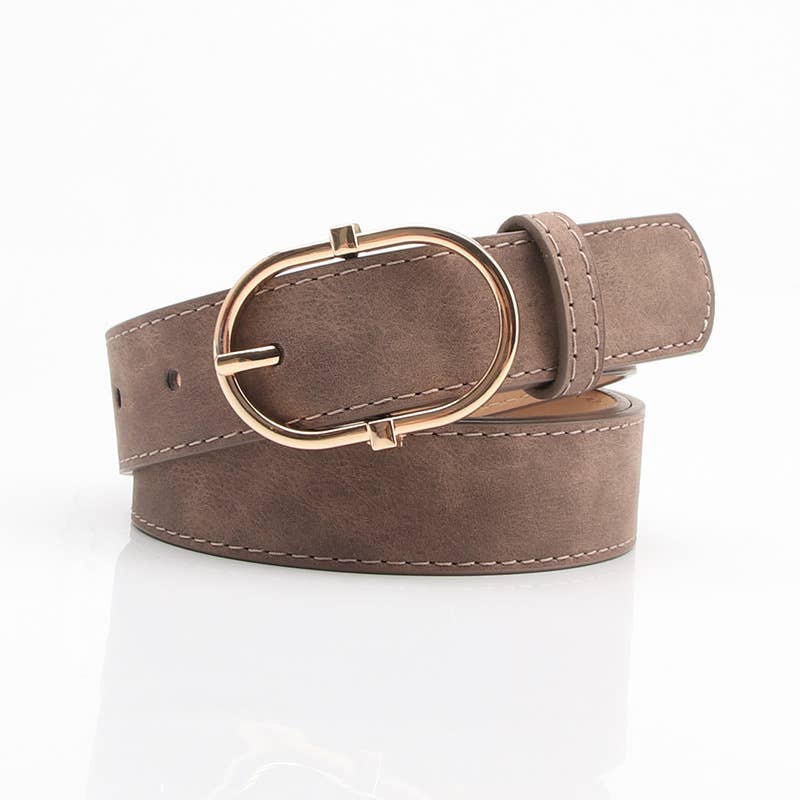 Alloy pin buckle Soft and comfortable jeans belt