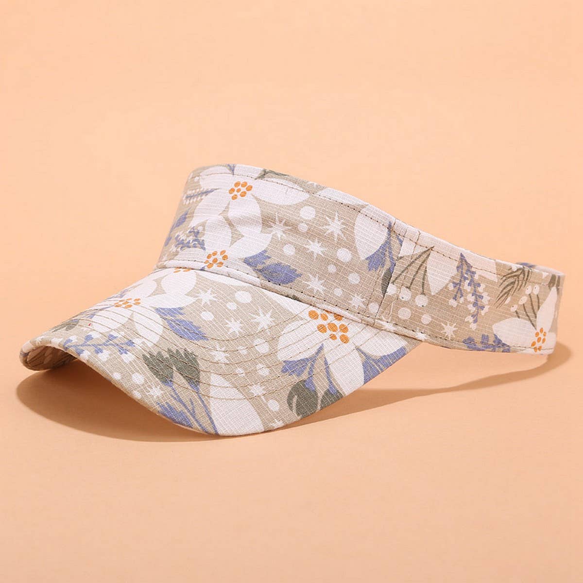 Printed Sun Visor | Summer UV Protection Sport Cap_CWAH3283