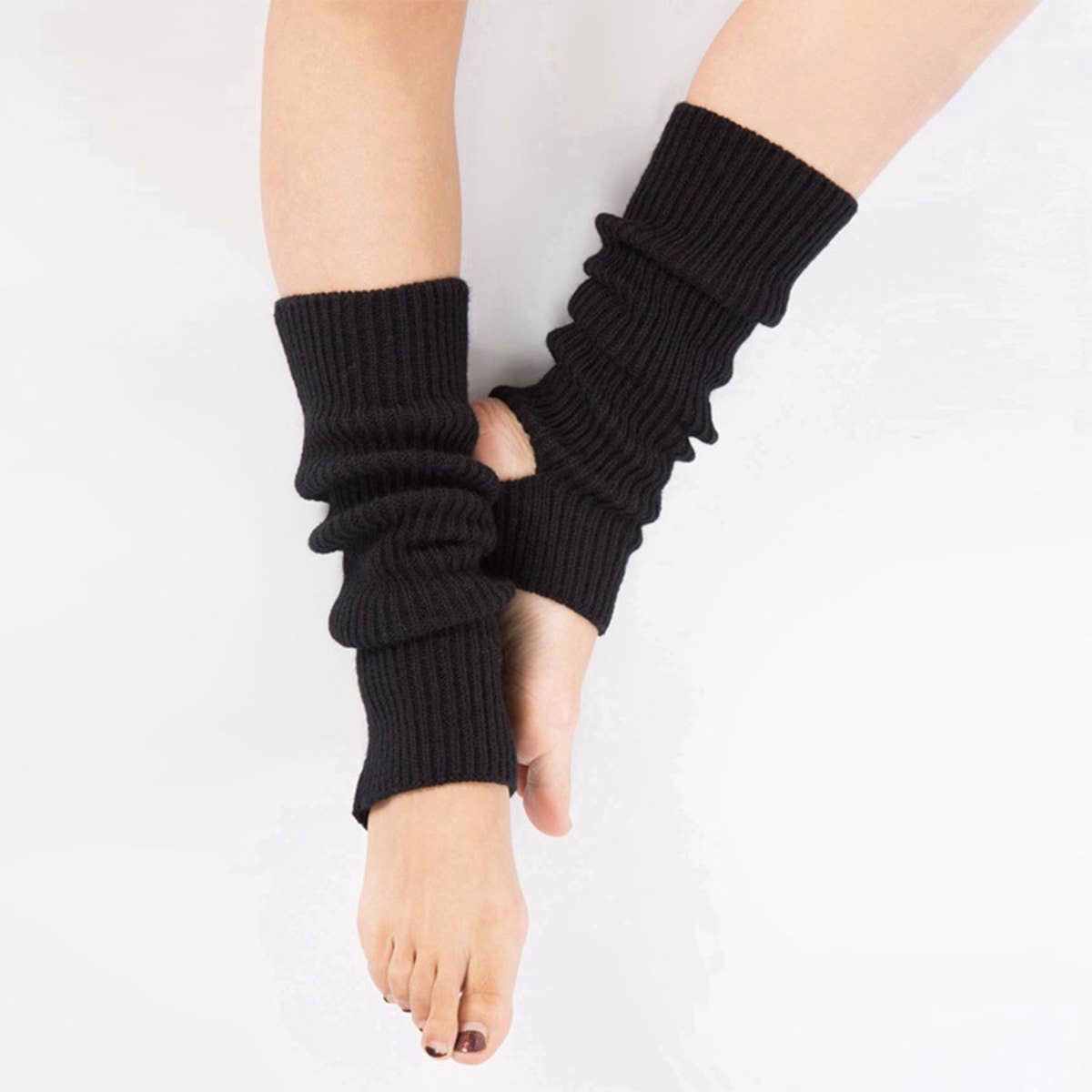 KNITTED SPORTS PROTECTIVE FOOT WARMING SOCKS