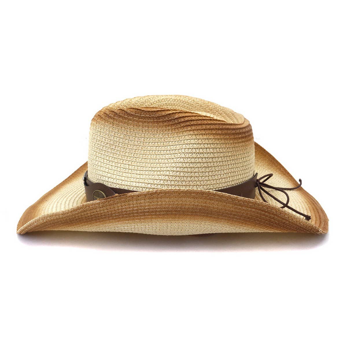 OUTDOOR BEACH SUN HAT WESTERN COWBOY STRAW HAT_CWAH1254