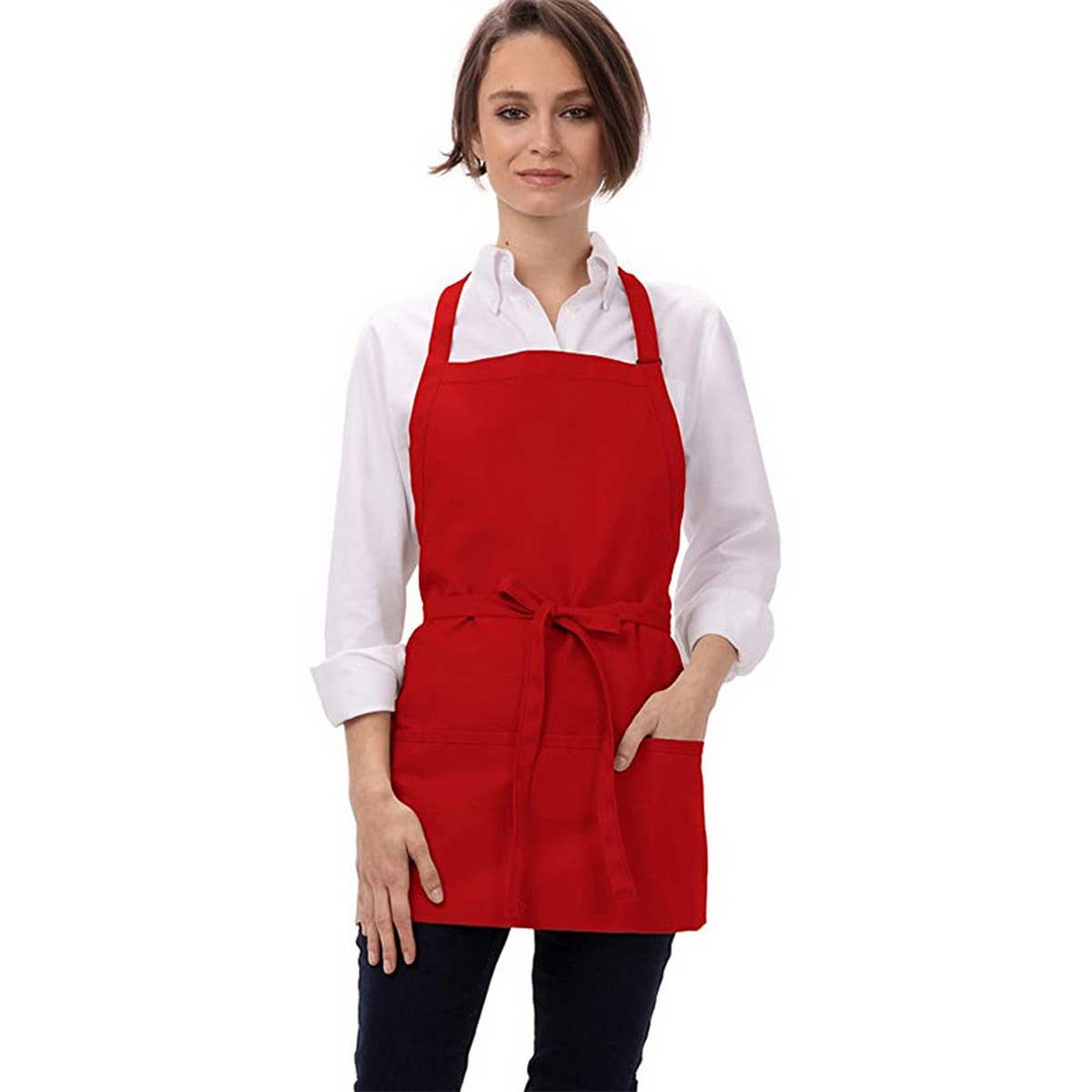 CWMM1815_Cotton Work Apron Household Apron