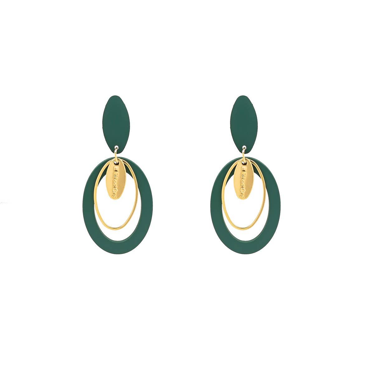 SIMPLE GEOMETRIC OVAL HOLLOW EARRINGS_CWAJE1867