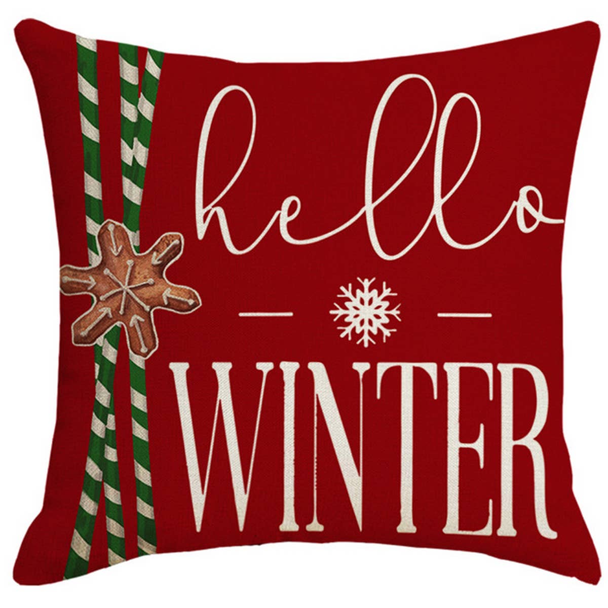 NEW CARTOON CHRISTMAS PRINT PILLOWCASE