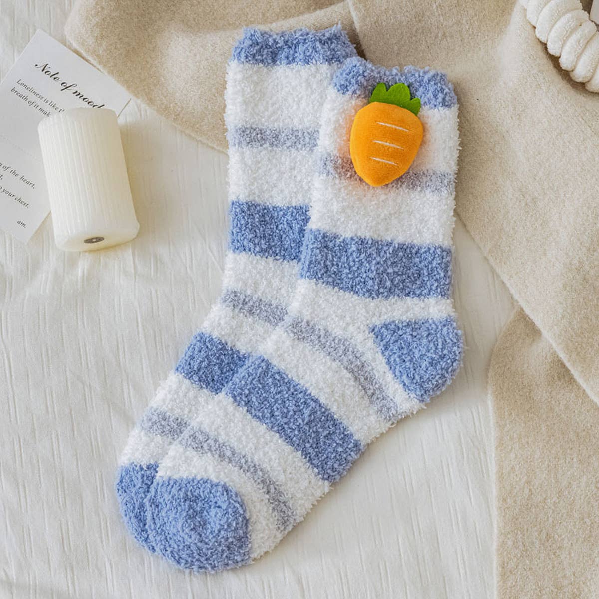 WOMEN NEW STYLE FRUIT WARM SOCKS