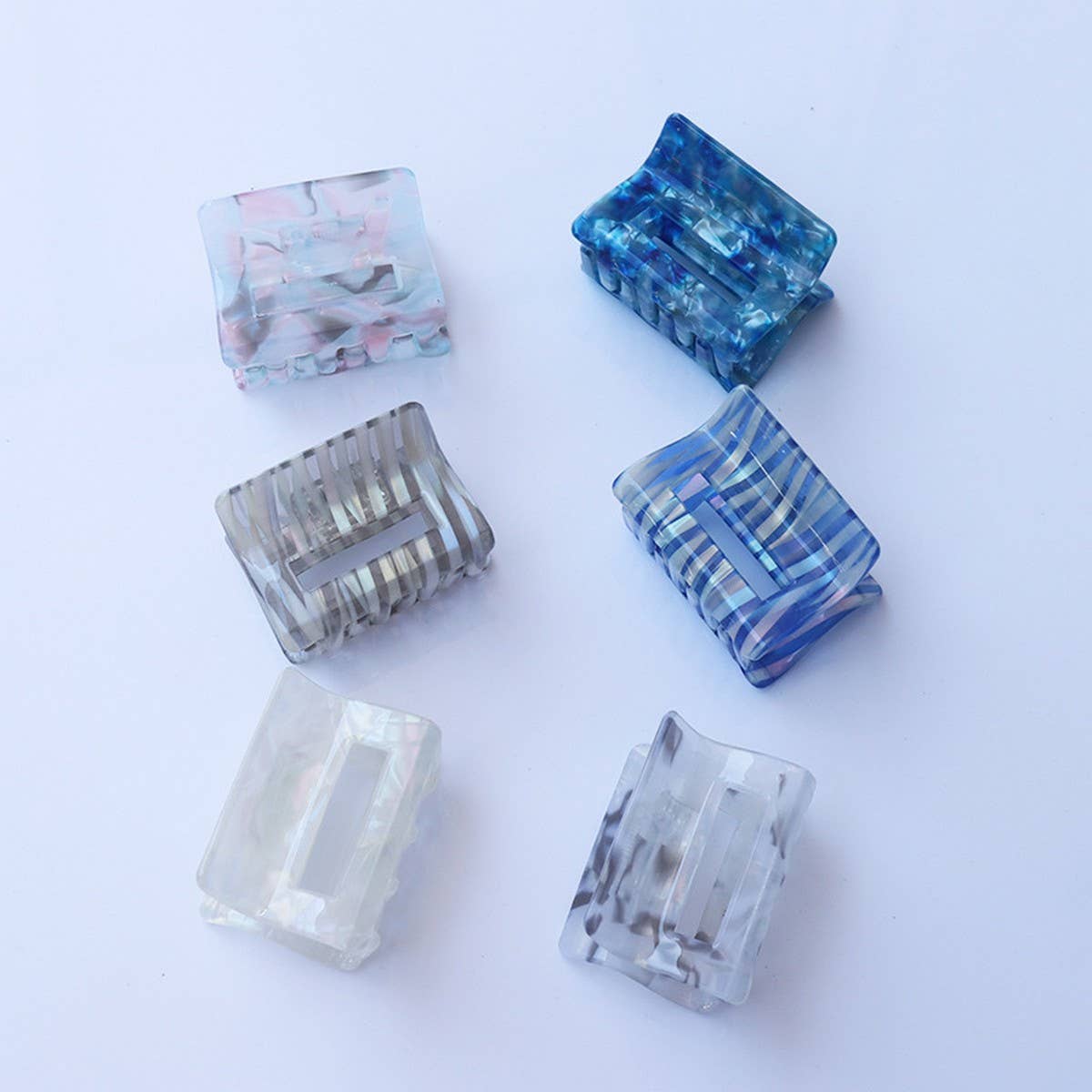 Mini Square Hair Claw 5cm, Fresh INS Style Clip
