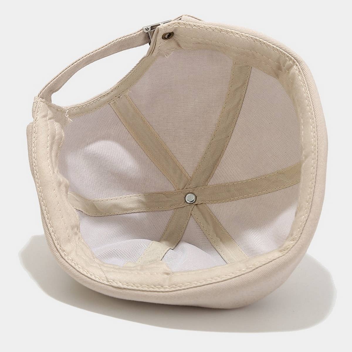 CWAH3171_SIMPLE U SMILEY FACE EMBROIDERED BERET