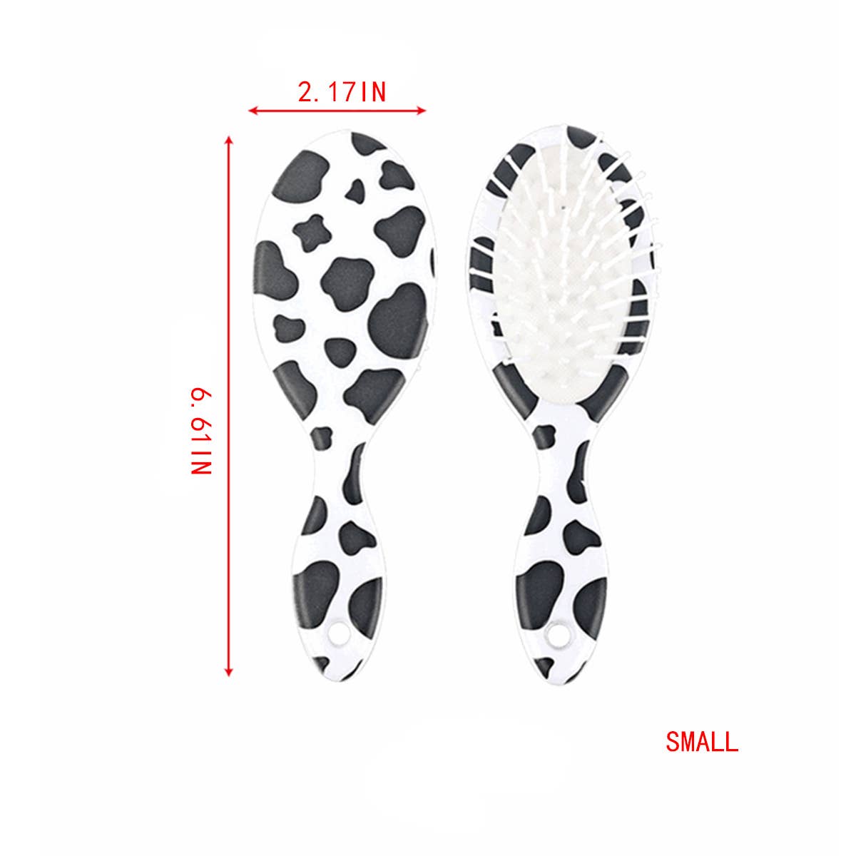 DUAL-PURPOSE CUTE CARTOON COW OVAL COMB