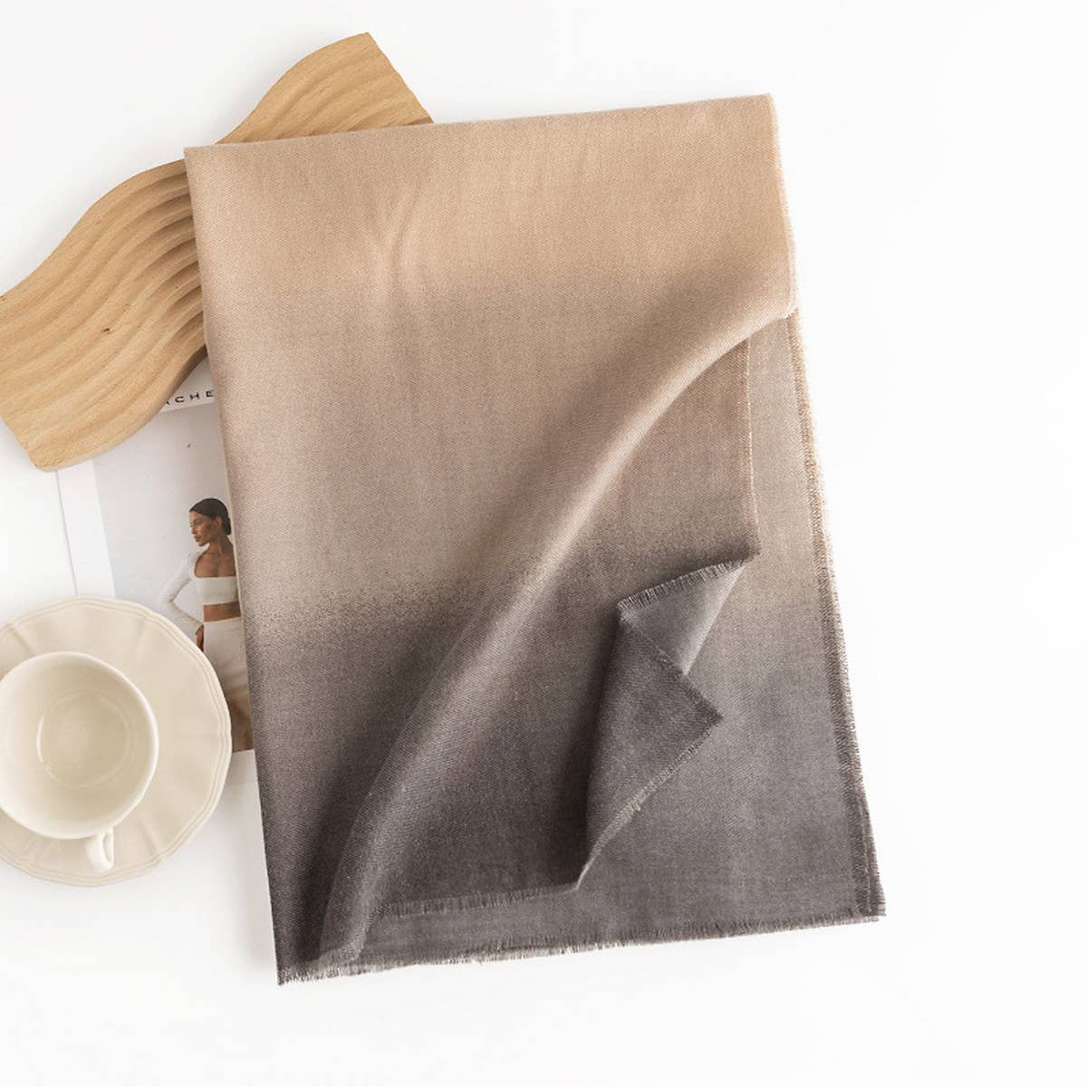 Gradient Winter Scarf ? Warm & Stylish Wrap