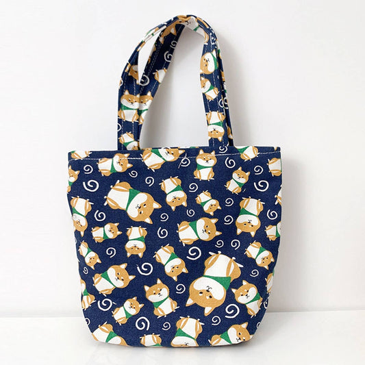 Cute cartoon dog large-capacity bento pack