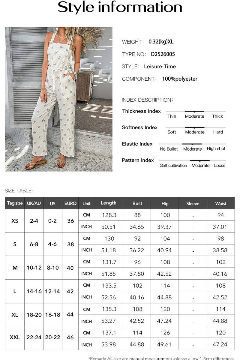 CWSJS1576_CASUAL CONTRAST COLOR STRAIGHT OVERALLS TROUSERS