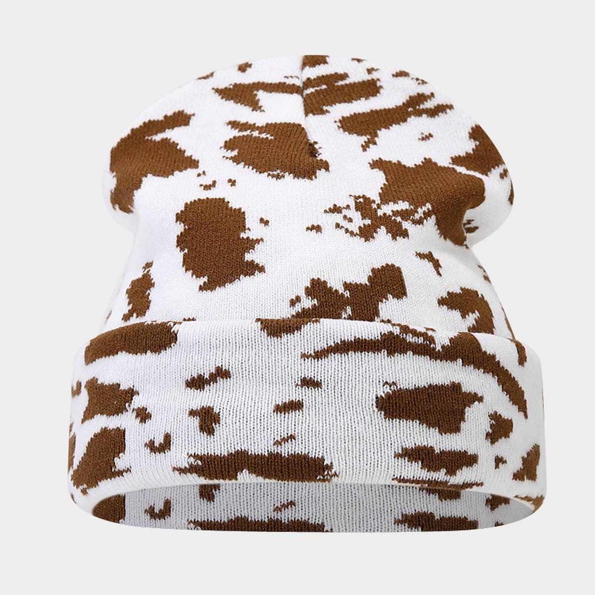 FASHIONABLE LEOPARD JACQUARD KNITTED HAT_CWAH1621