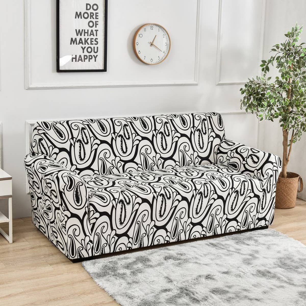 Stretch Sofa Cover, Full Wrap Chinese Style_CWMM8312