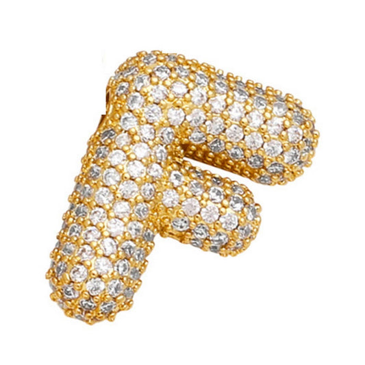 Copper Zirconia Pendant Necklace - Hip Hop