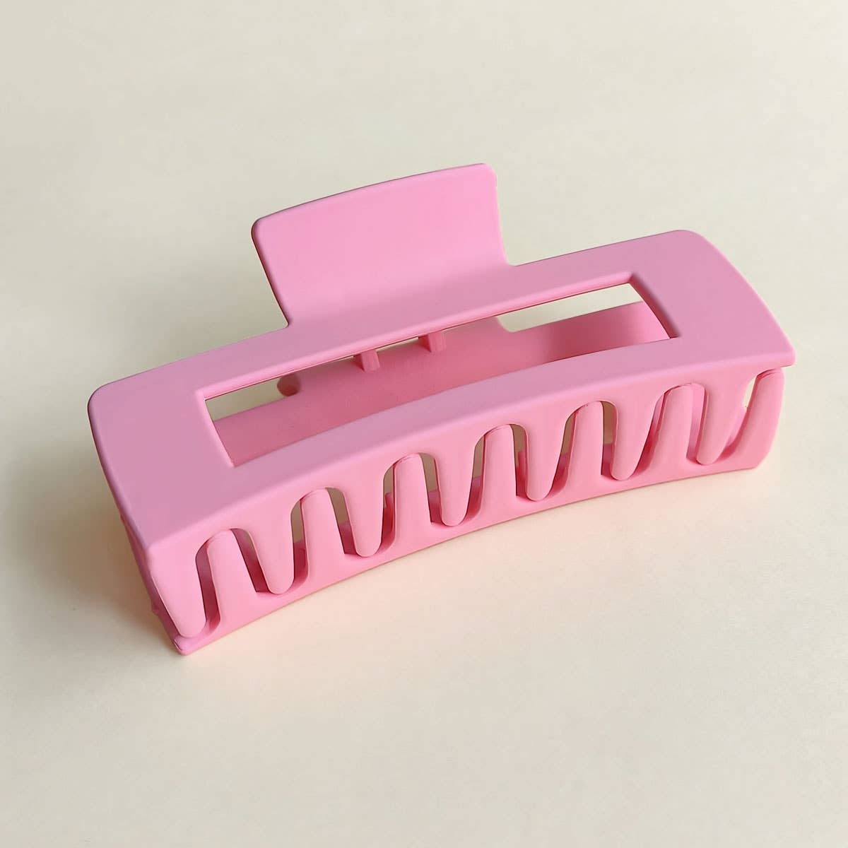 4.1 Inch Matte PS Plastic Hair Claw Clip, Wholesal_CWAHA0091