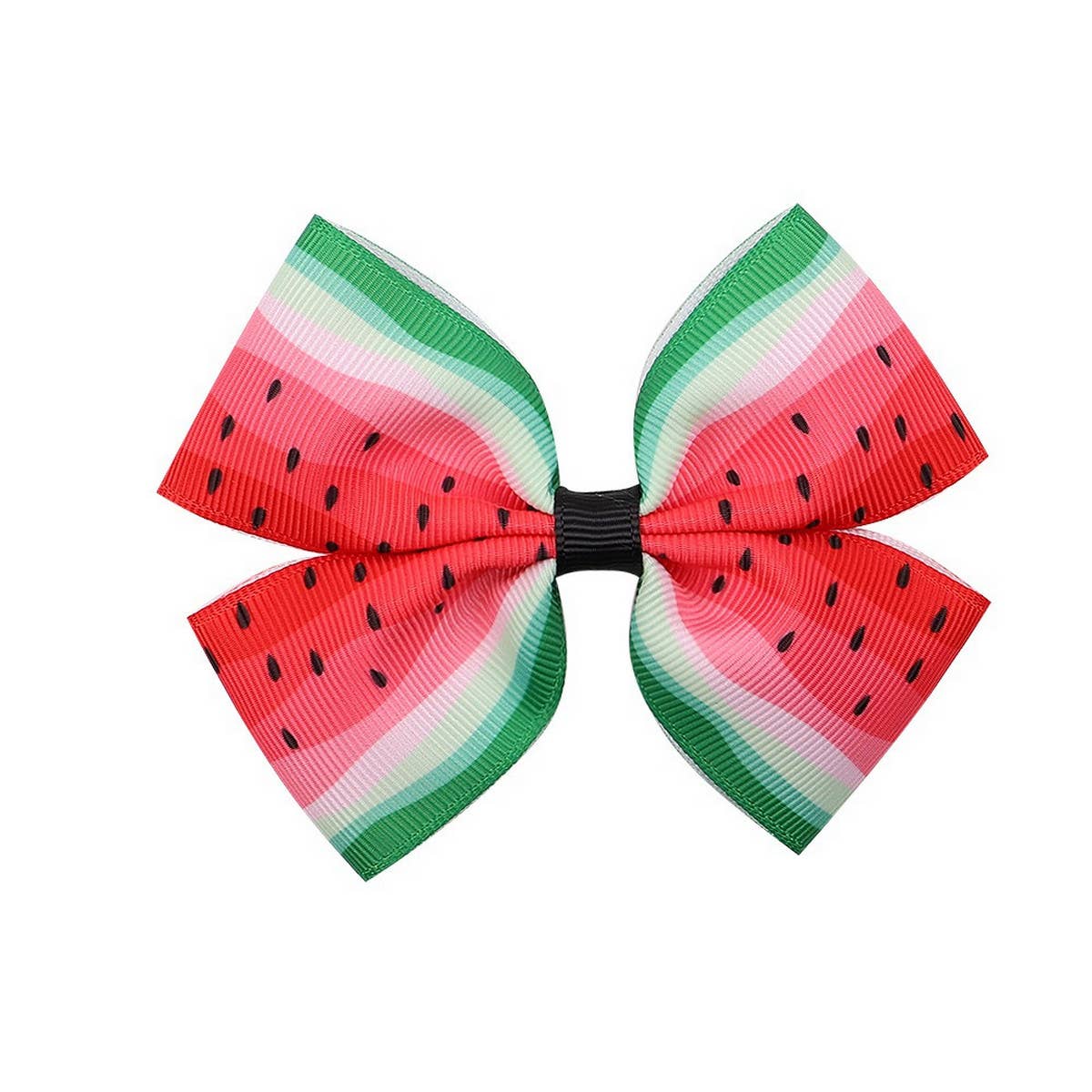 CHILDREN'S FRUIT PRINT BOW HAIR CLIP