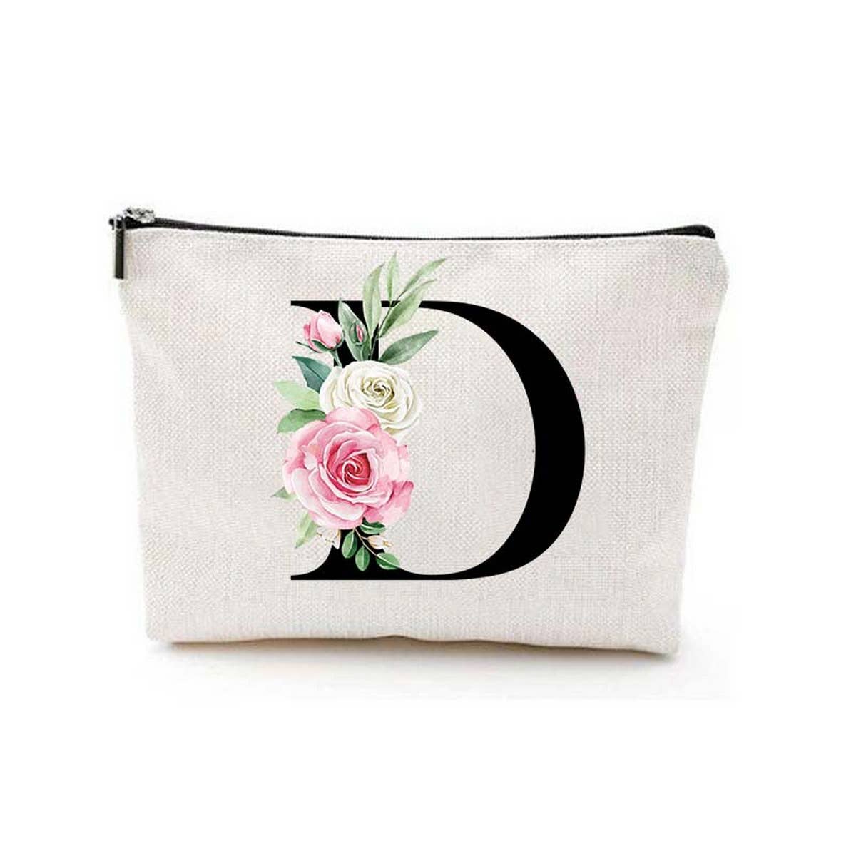 SIMPLE DOUBLE-SIDED PRINTED ZIPPER COSMETIC BAG_CWAB2251