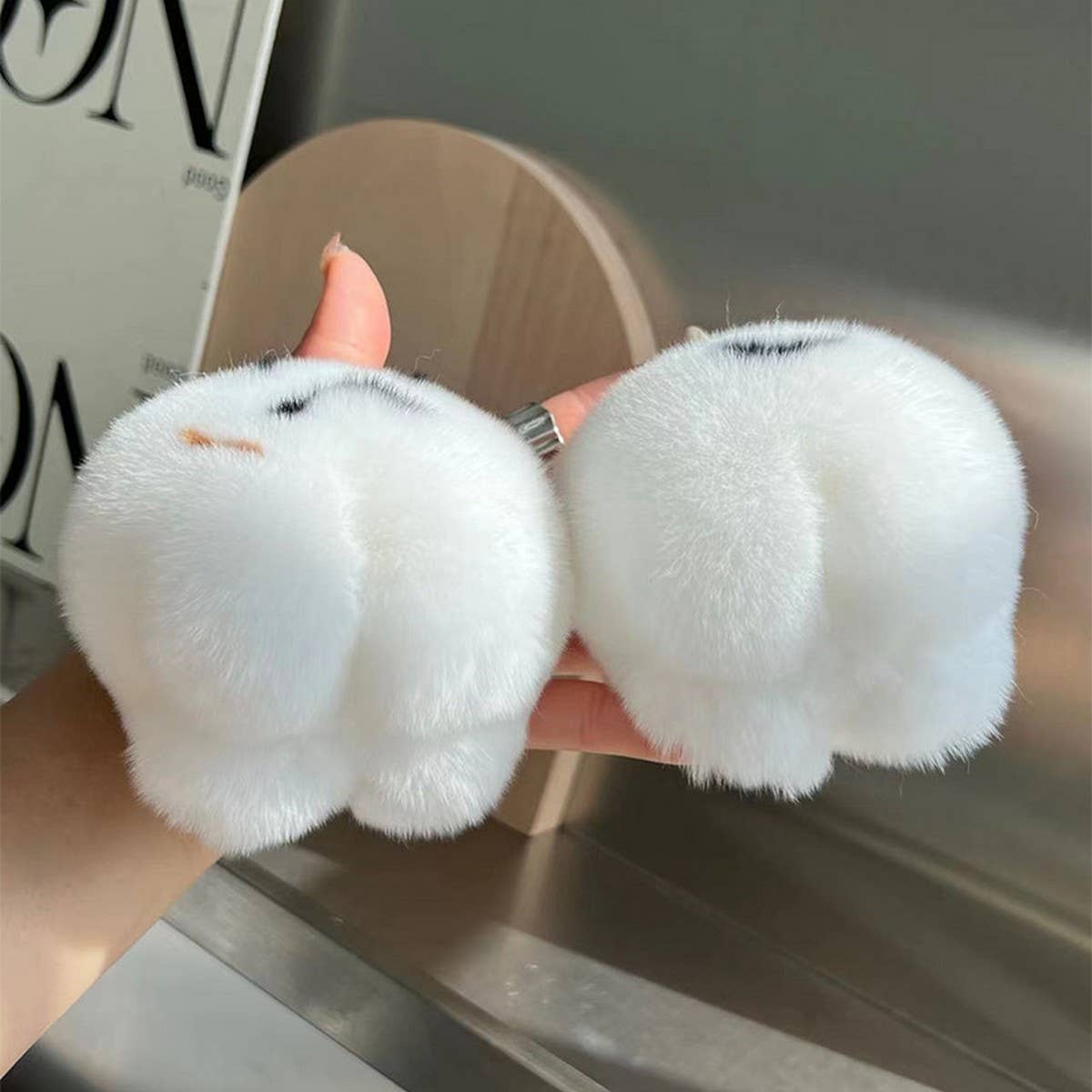 CUTE LITTLE TEETH CAR KEYCHAIN BAG ACCESSORIES