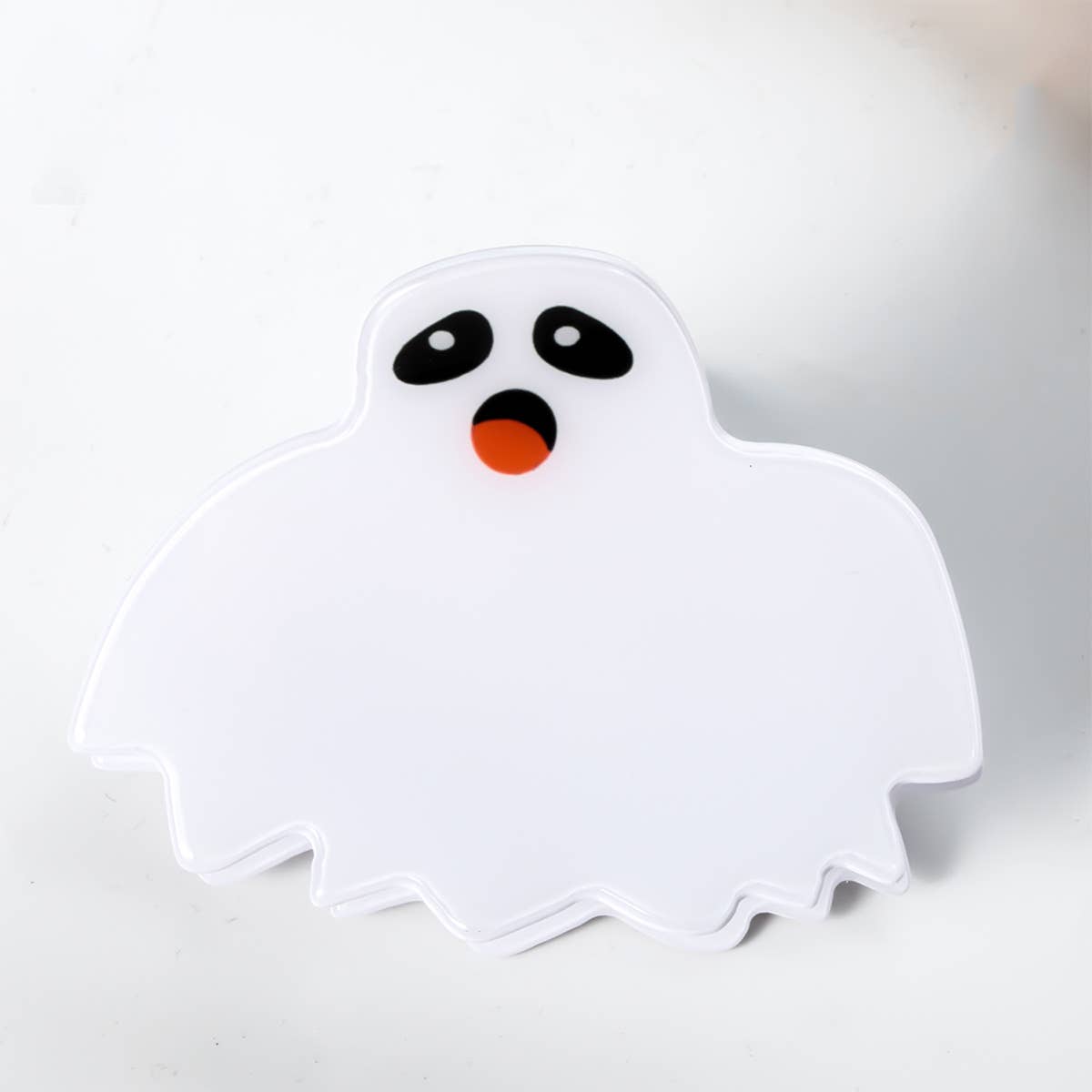 Halloween Ghost Hair Claw, Back Bun Spooky Clip_CWAHA1456