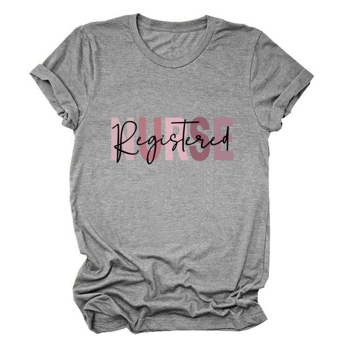 Trendy Plus Size T-Shirt for Women, Short Sleeve