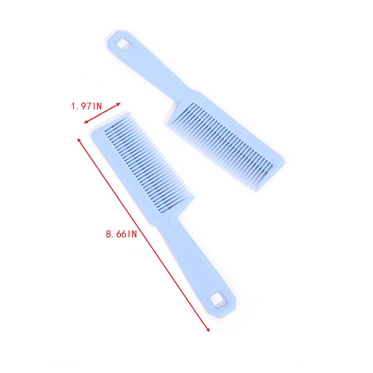 FLAT HAIR COMB FOR WET AND DRY USE