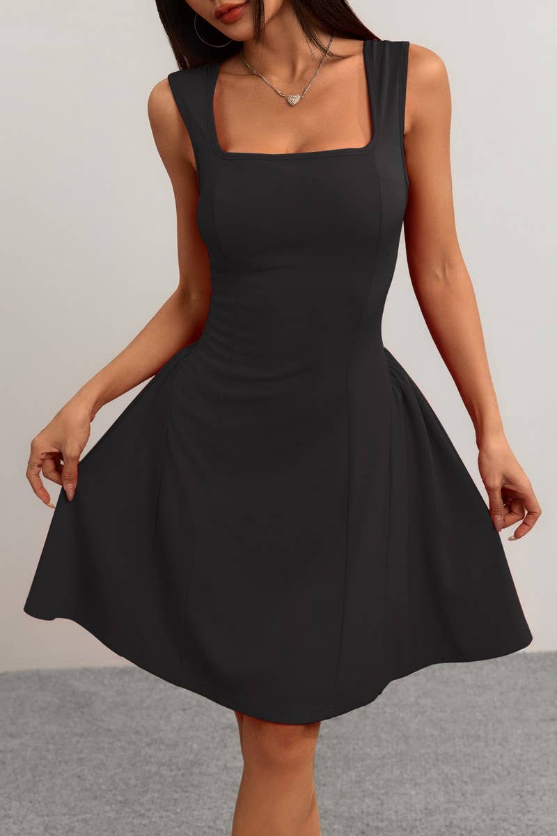 CWDSD7855_BACKLESS SLEEVELESS BODYCON CAMI DRESS