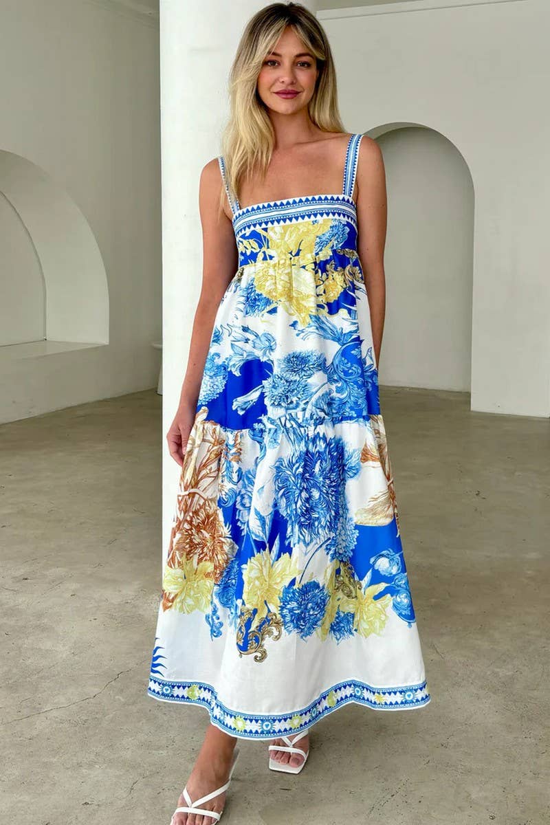 CWDMD5216_SUMMER PRINTED CAMI MAXI DRESS FOR VACATION