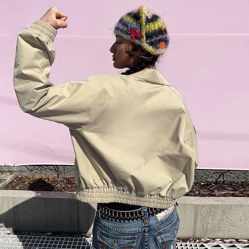 STREET LOOSE POLO POCKET CARGO JACKET JACKET