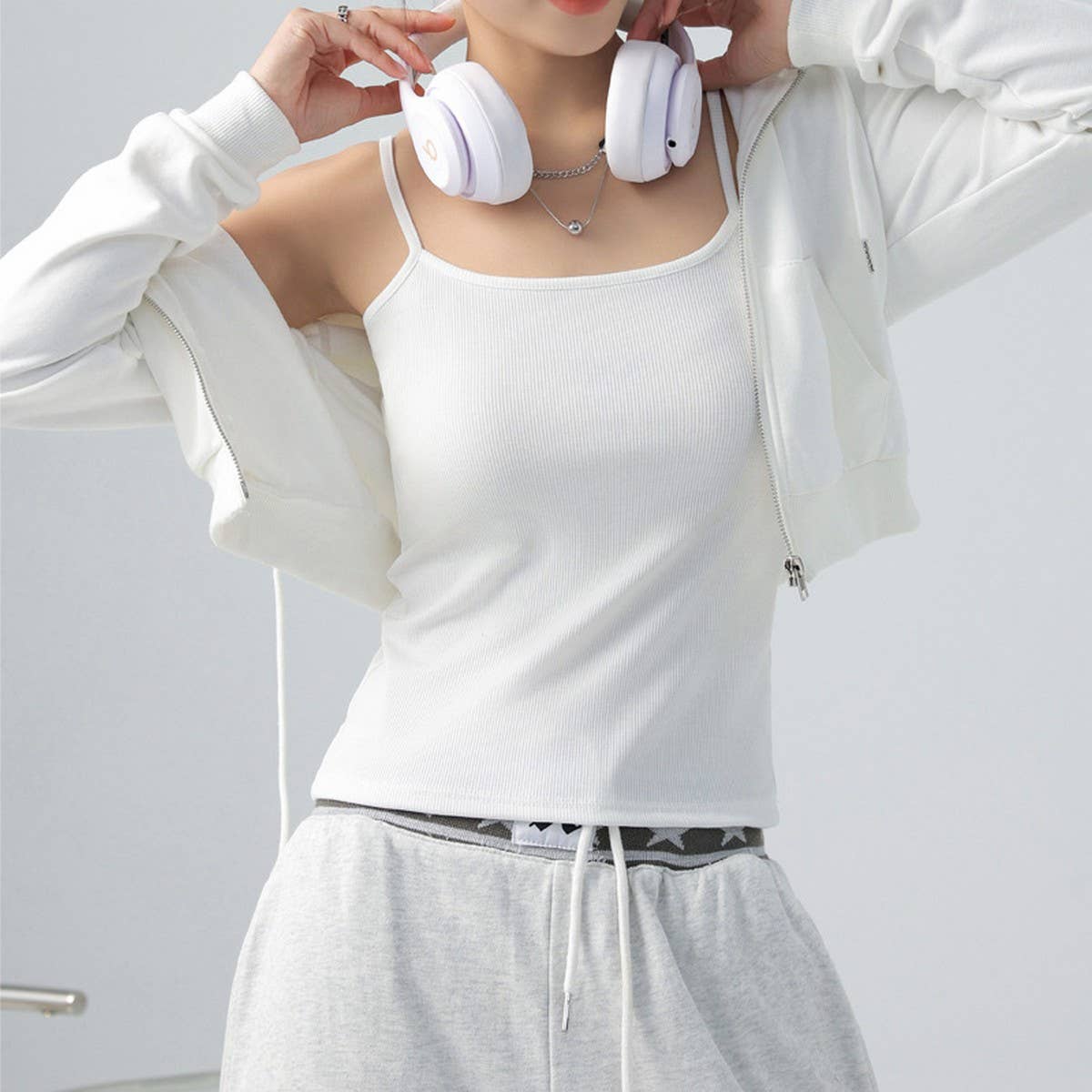 Essential Basic Ribbed Camisole Top In 7 Colors