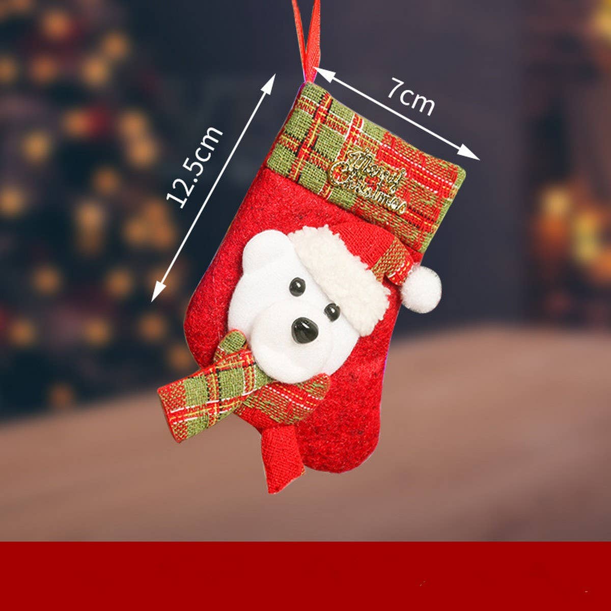 CWMS0923_Christmas Stocking Goodie Bag Hanging Ornament