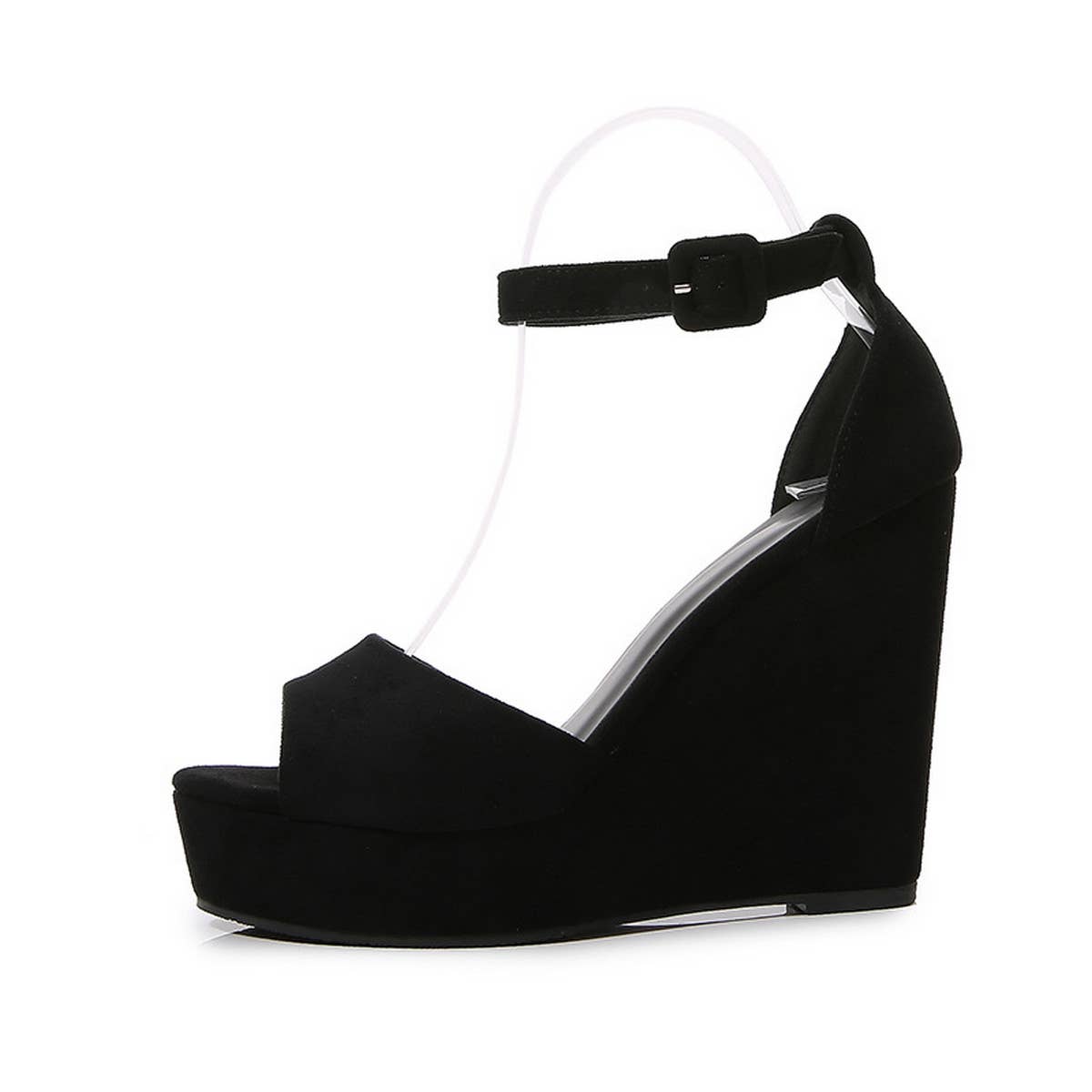 NEW STYLE FISH MOUTH BAG AND STRAPPY HIGH HEELS_CWSHH0130