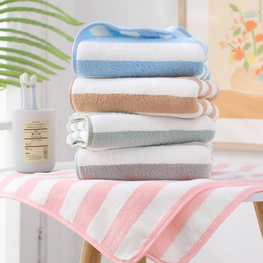 SOFT AND ABSORBENT CORAL FLEECE BATH TOWEL_CWMM2322