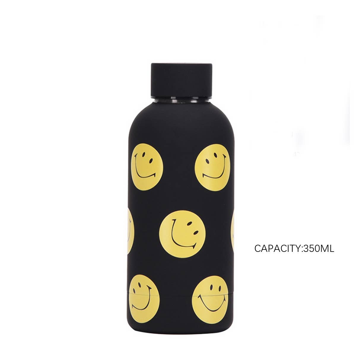 NEW SMILING FACE STAINLESS STEEL THERMOS CUP