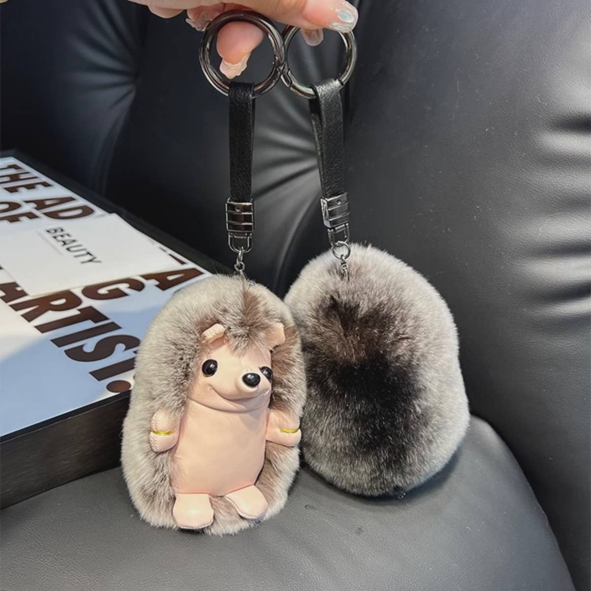 CUTE LITTLE HEDGEHOG CAR KEYCHAIN BAG PENDANT