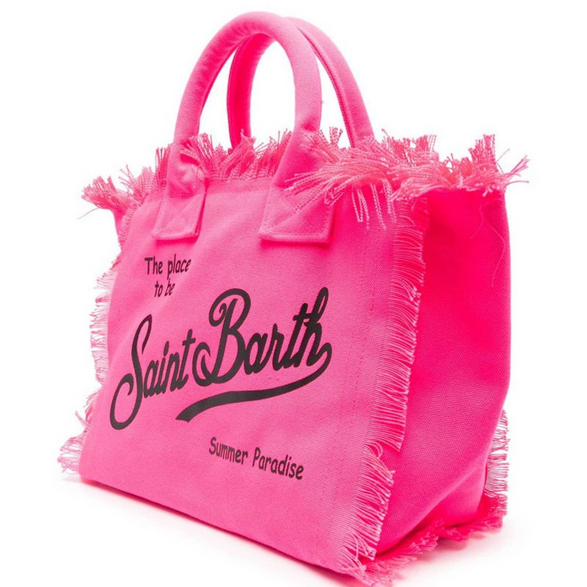 FASHION PRINT DENIM TOTE BAG WITH TASSEL_CWAB1946